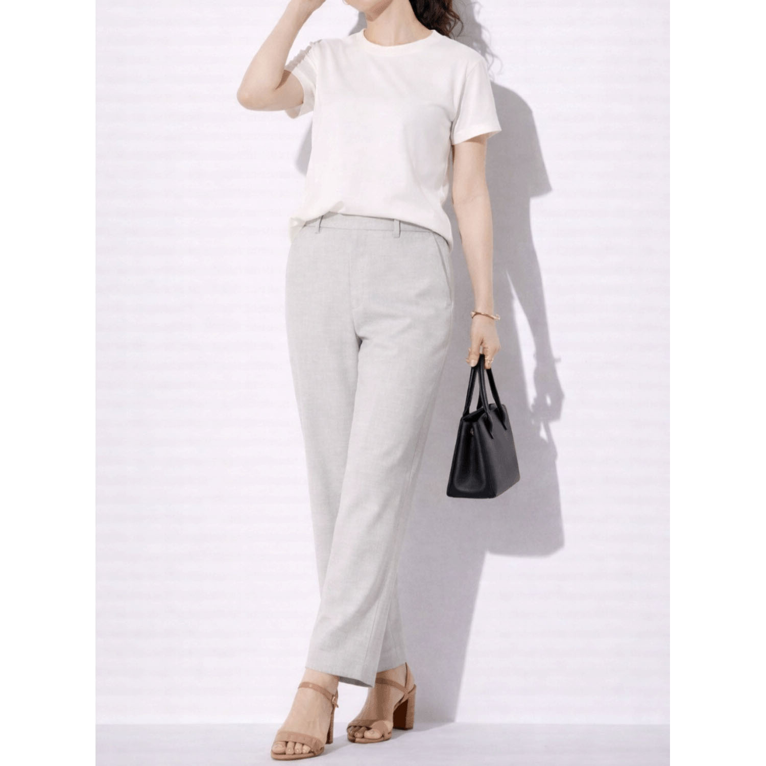 aiai 麻涼みストレッチ ラクキレイテーパード - 画像1