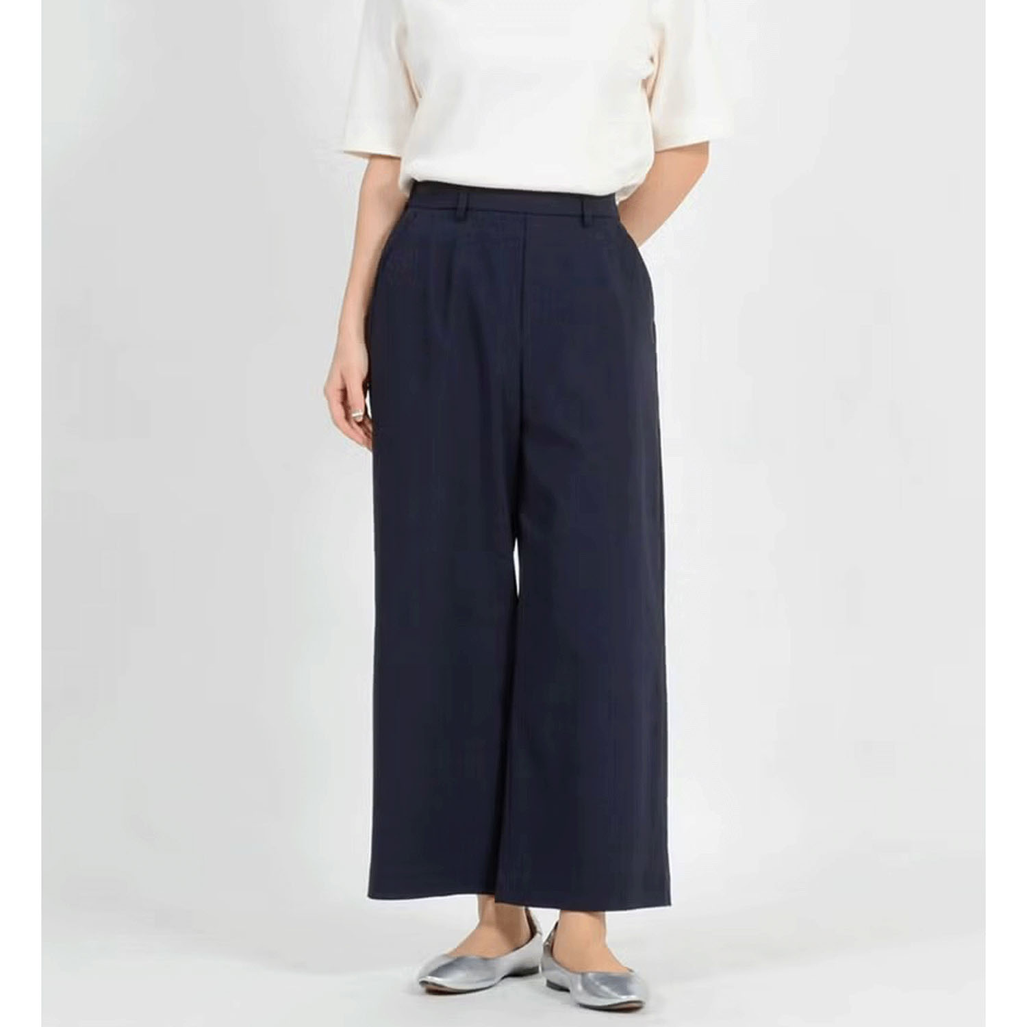 【InstaLive】aiai 麻涼みストレッチ ラクキレイワイドパンツ - 画像10