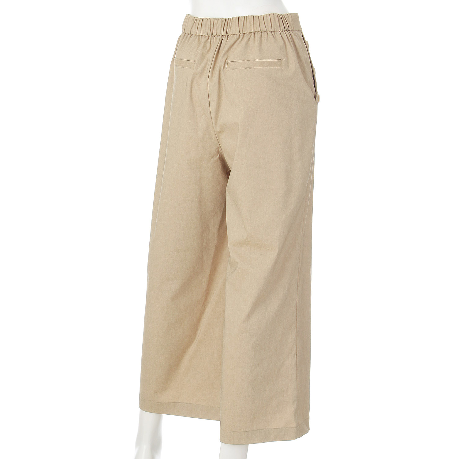 C／Nシャンブレー ストレッチマリンワイドパンツ - 画像7