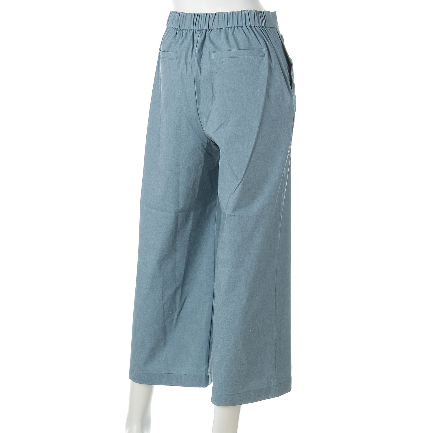 C／Nシャンブレー ストレッチマリンワイドパンツ - 画像10