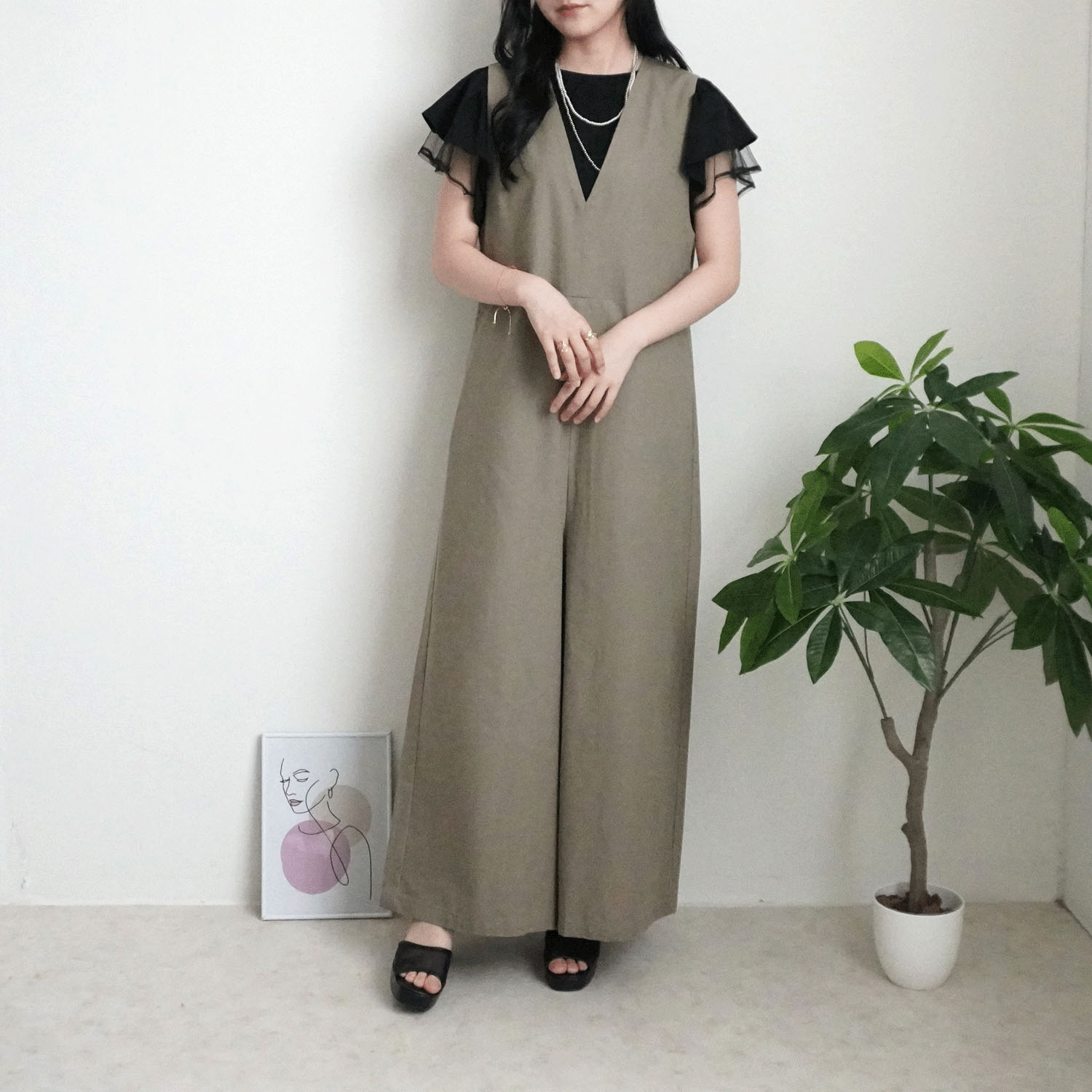 nod 綿麻オールインワン - 画像9