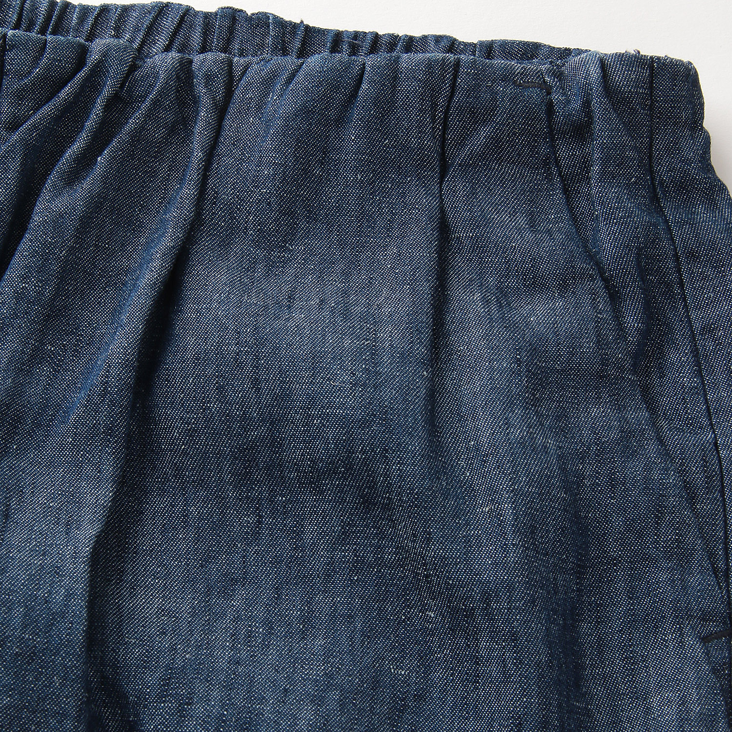 aiai リヨセル／麻／レーヨンデニム ワイドパンツ - 画像5