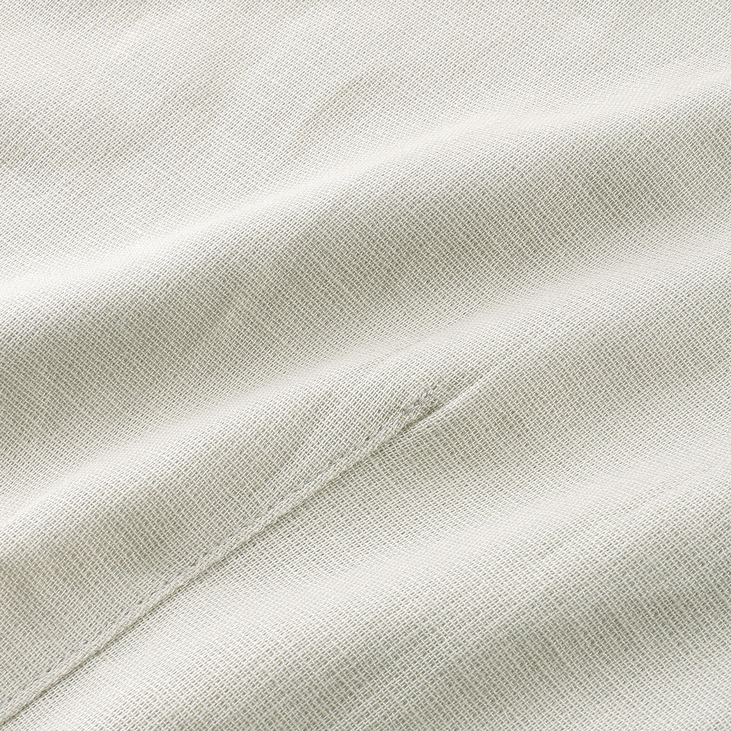 綿麻二重折りオーガニックコクーンパンツ - 画像4