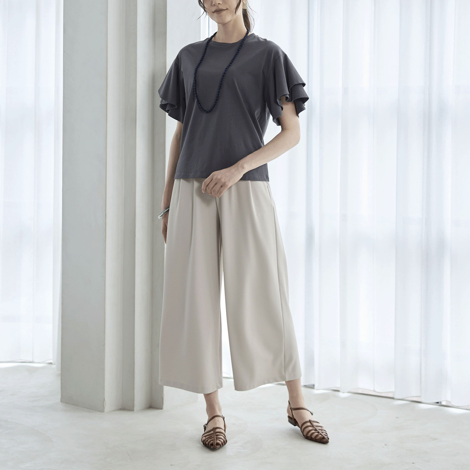 Reginetta メッシュサッカー・タックワイド - 画像3