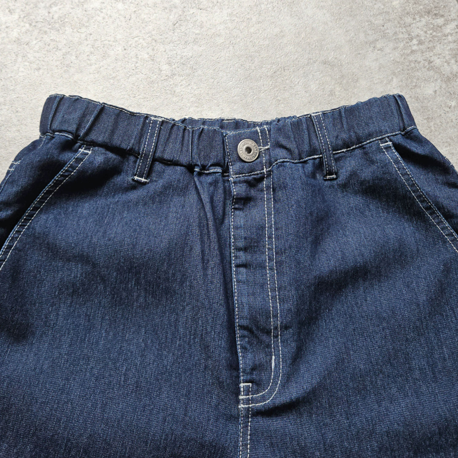 W HEART アイスメッシュデニムワイドパンツ - 画像9