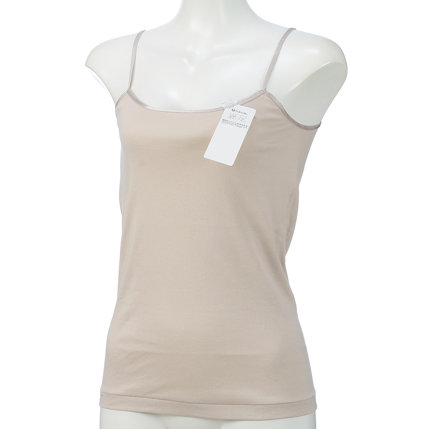 満足ピマ綿キャミソール - 画像2