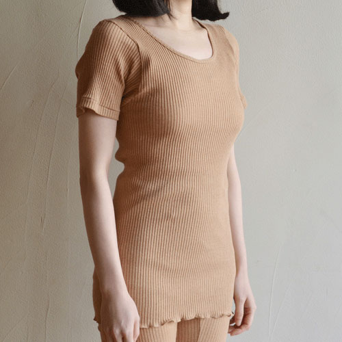 天衣無縫 リブ半袖シャツ - 画像6