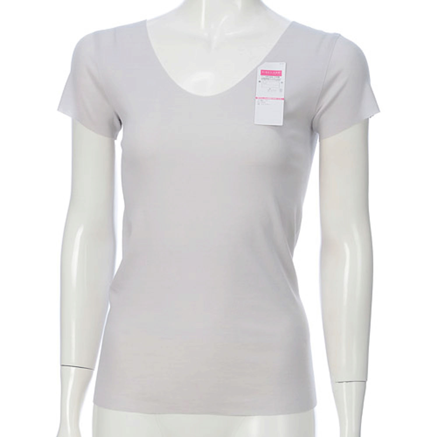 GUNZE キレイラボ 強撚綿 2分袖インナー - 画像2