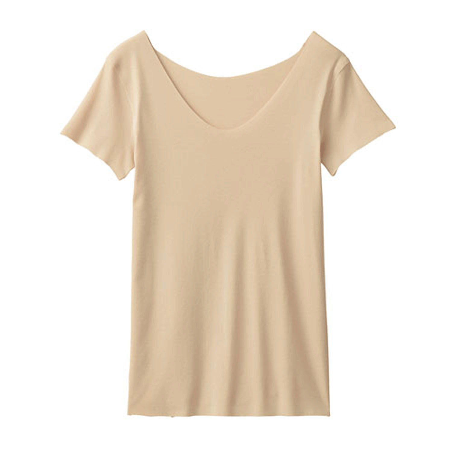 GUNZE キレイラボ 強撚綿 2分袖インナー - 画像5