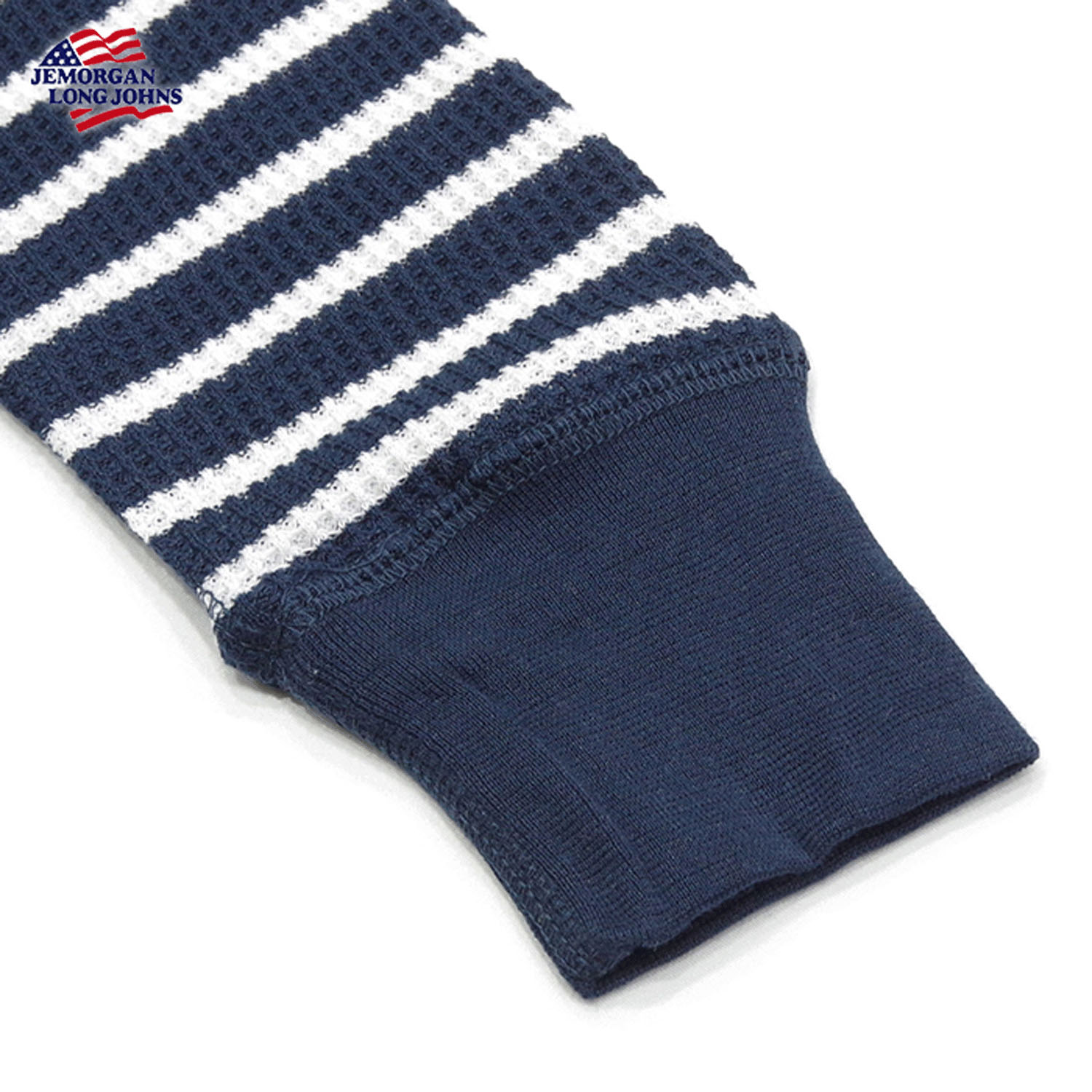 【JEMORGAN LONG JOHNS】 ボーダー ワッフルラグランTパック - 画像15