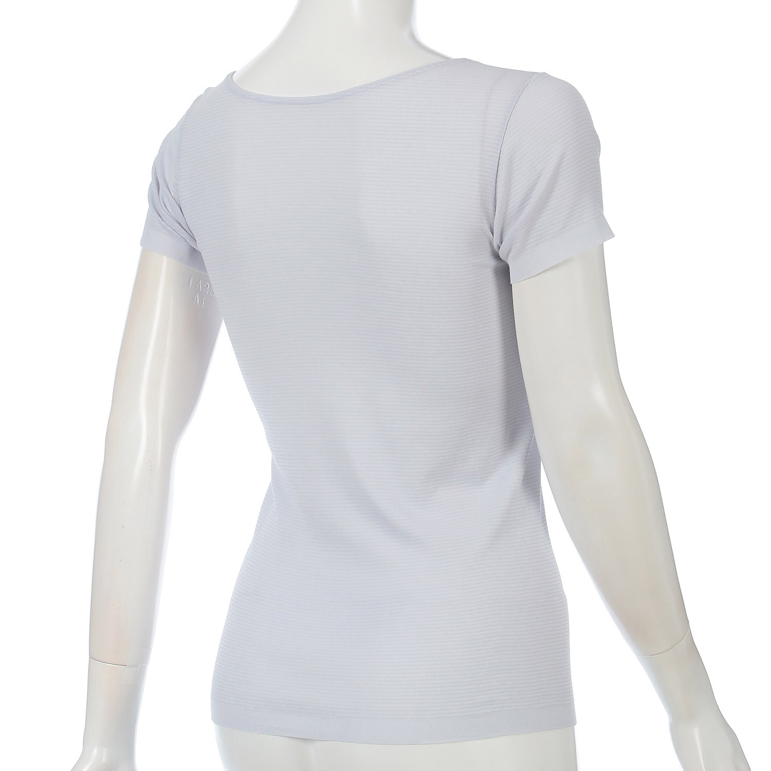 部屋干しQ汗取り付二分袖インナー - 画像4