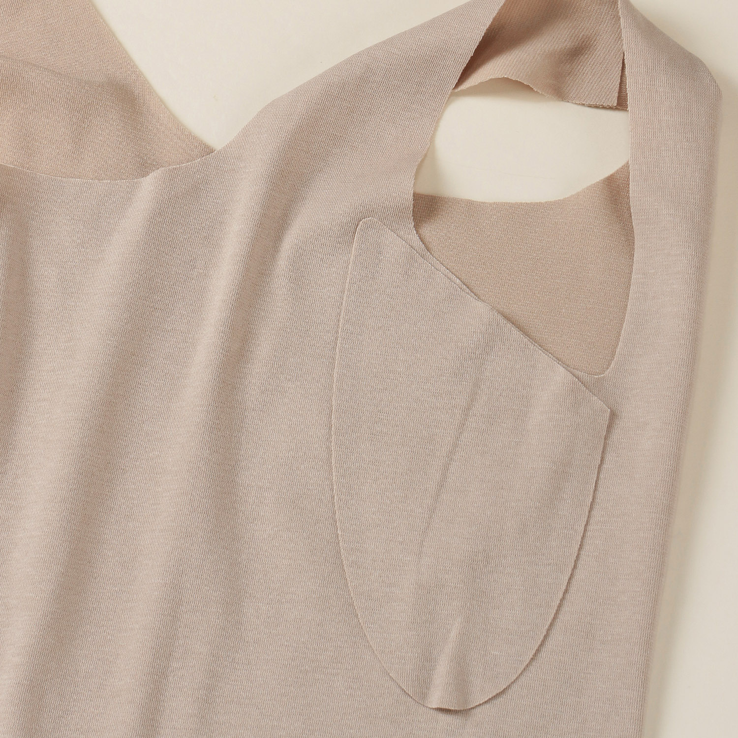 【完全無縫製×肌側オーガニックコットン100％】汗取り付きタンクトップ - 画像4