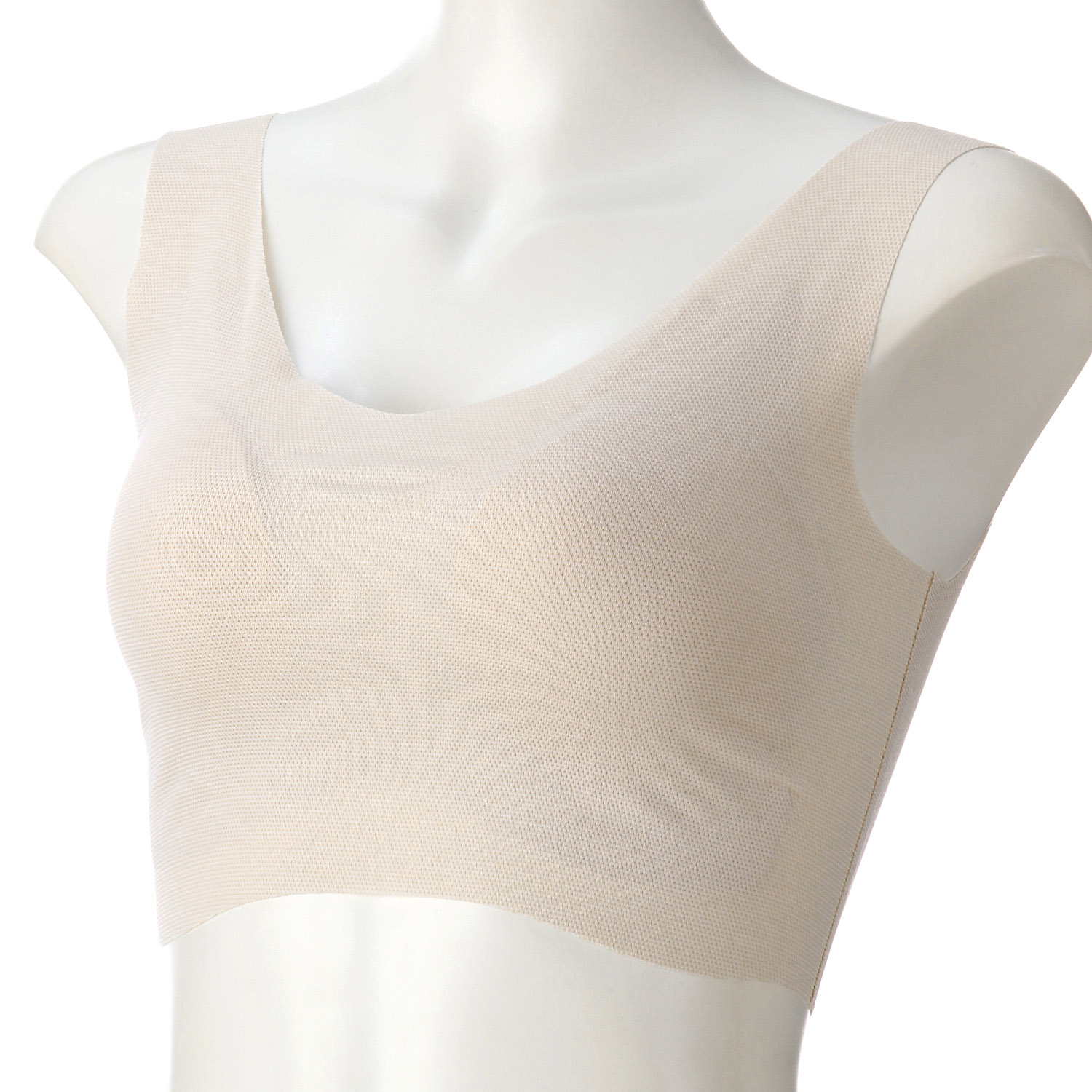 完全無縫製COOL さわやかメッシュハーフトップ