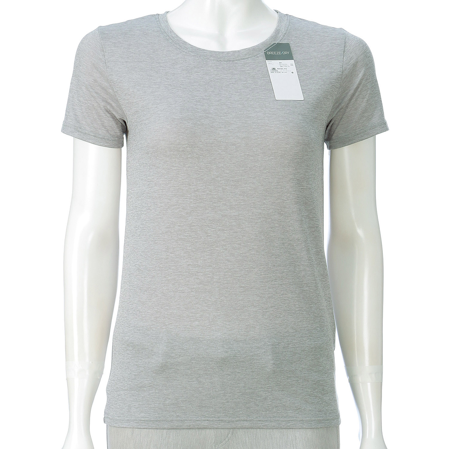 BREEZEDRY 婦人クルーネック半袖