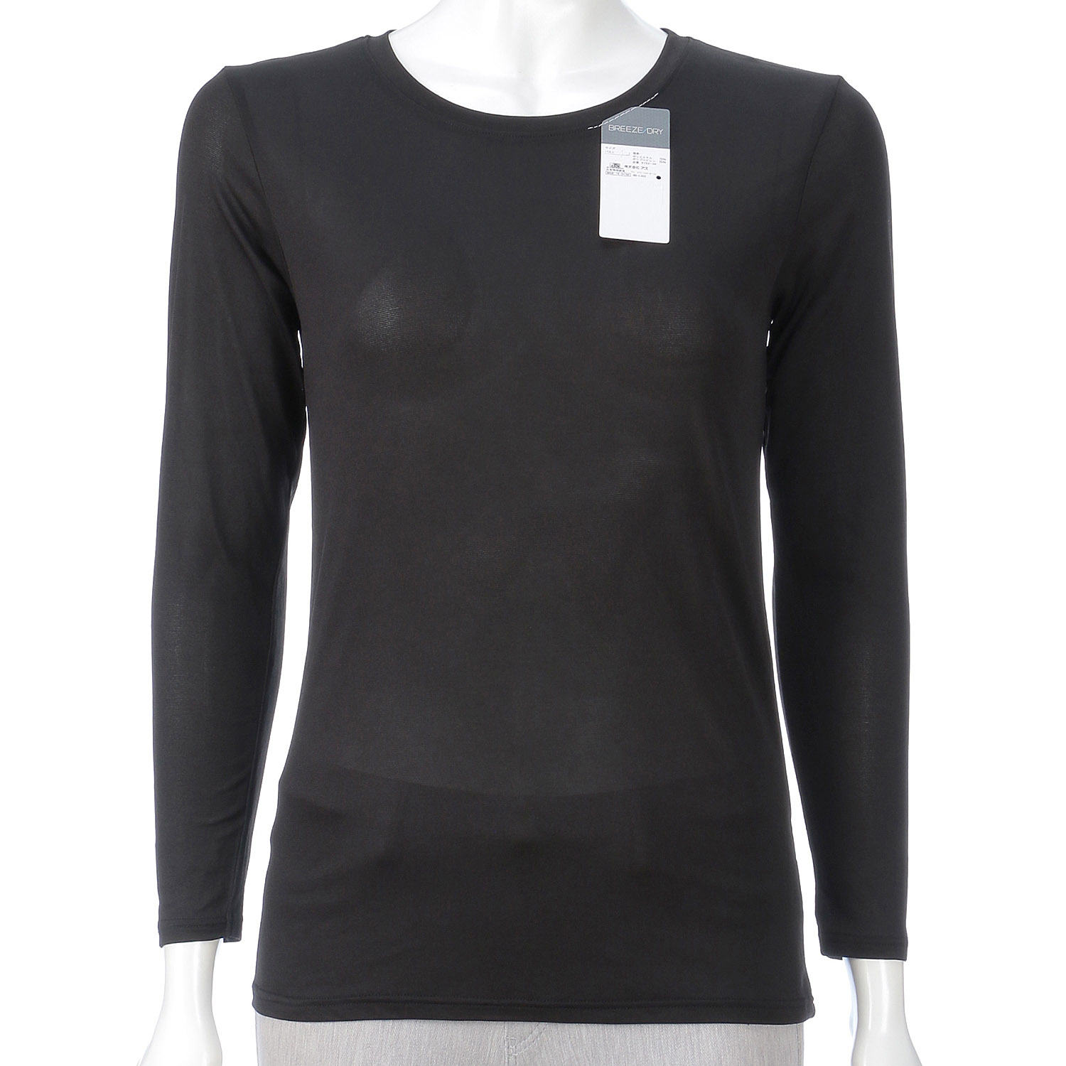 BREEZEDRY 婦人クルーネック長袖 - 画像2