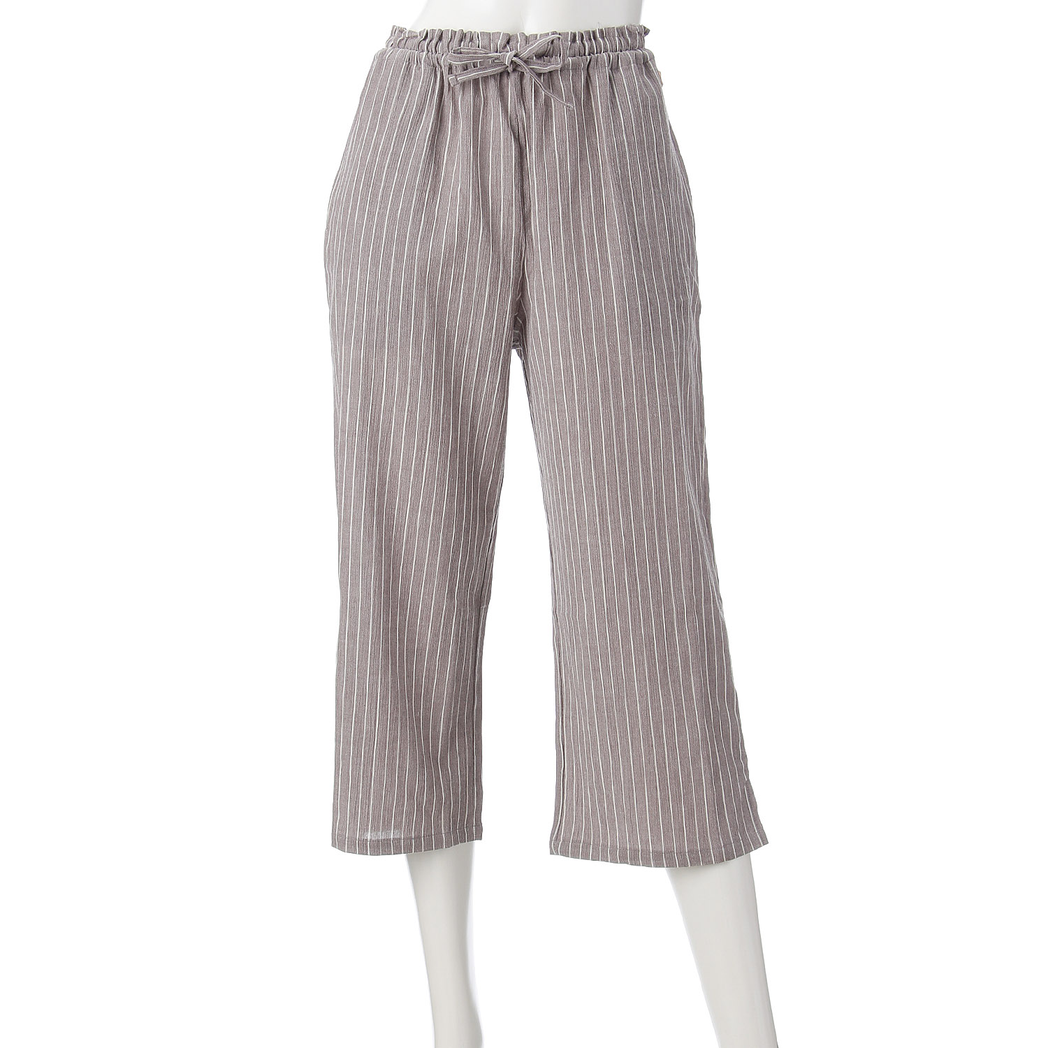 HOME BY TEMPUR クロップドパンツ - 画像5