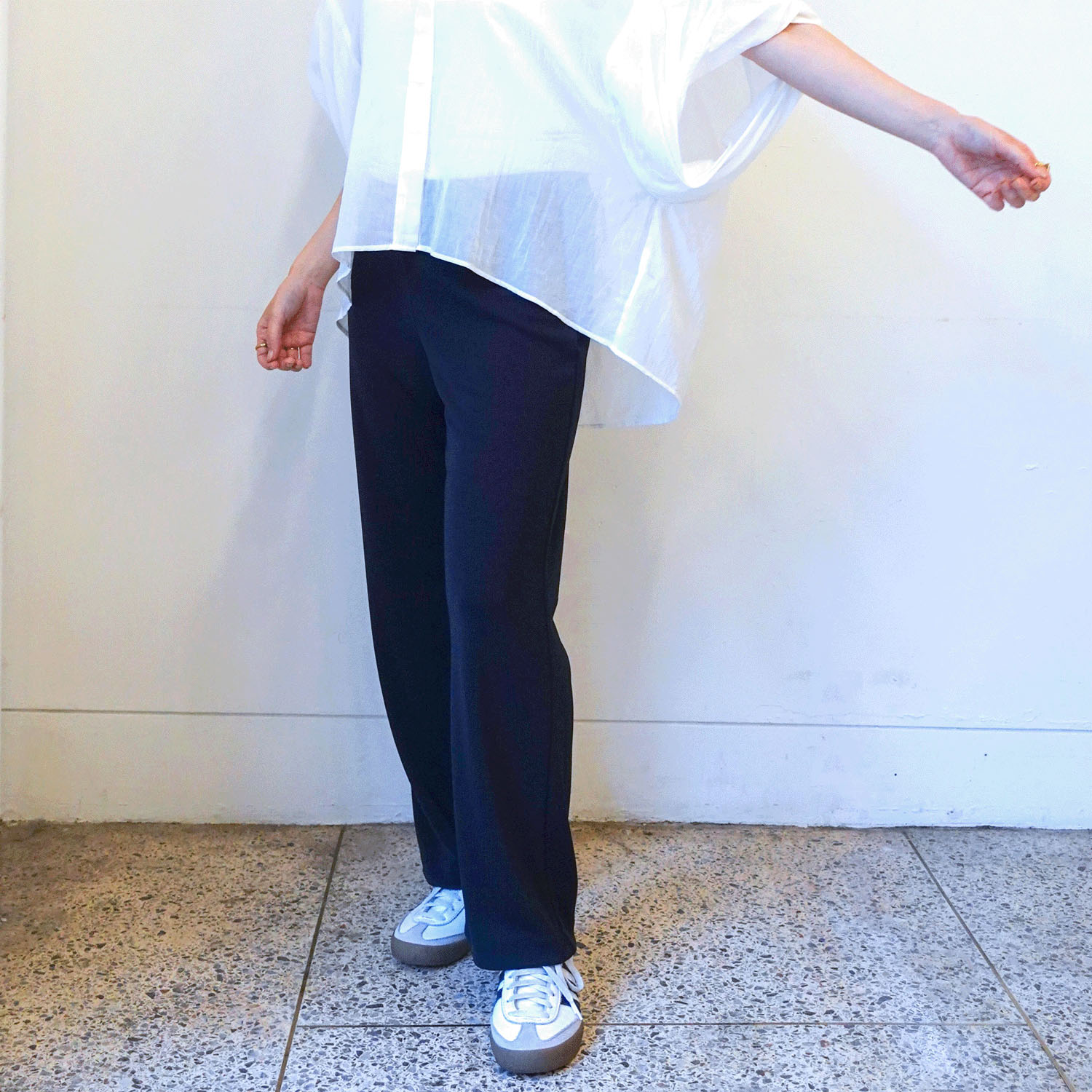 【InstaLive】ピタッツ 夏素材（ソアロン） ストレート股下64cm丈 - 画像2