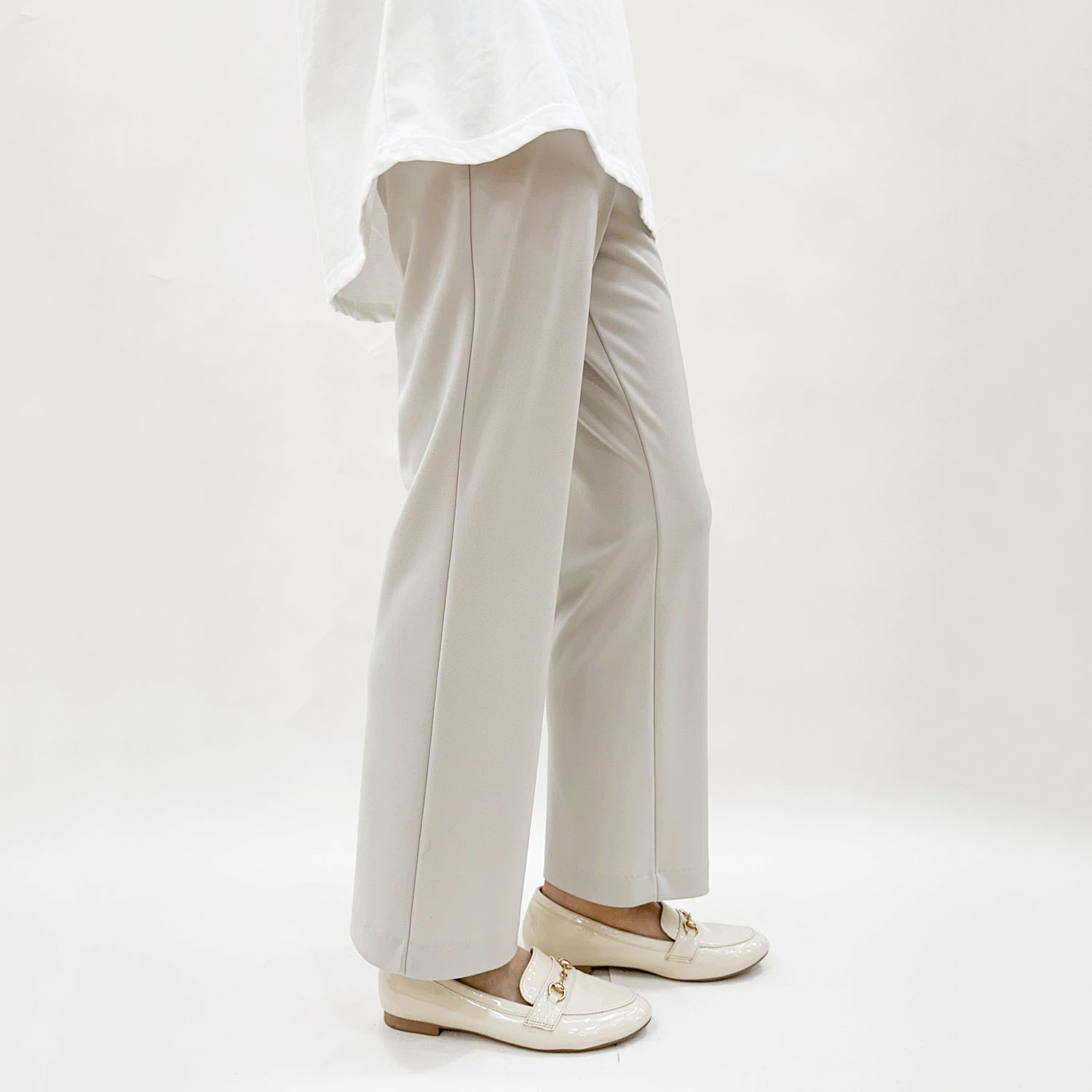 【InstaLive】ピタッツ 夏素材（ソアロン） ストレート股下64cm丈 - 画像4