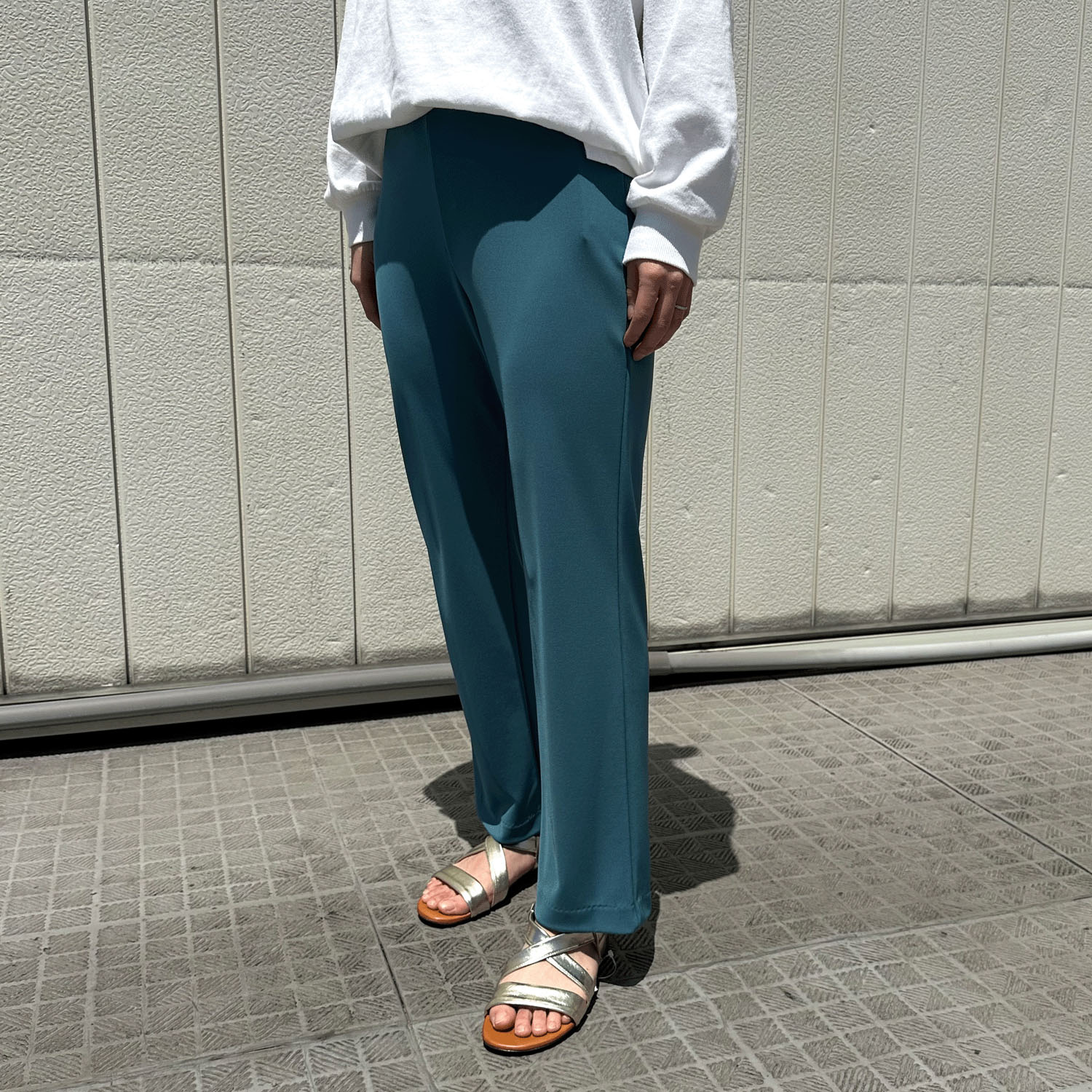 【InstaLive】ピタッツ 夏素材（ソアロン） ストレート股下64cm丈 - 画像10