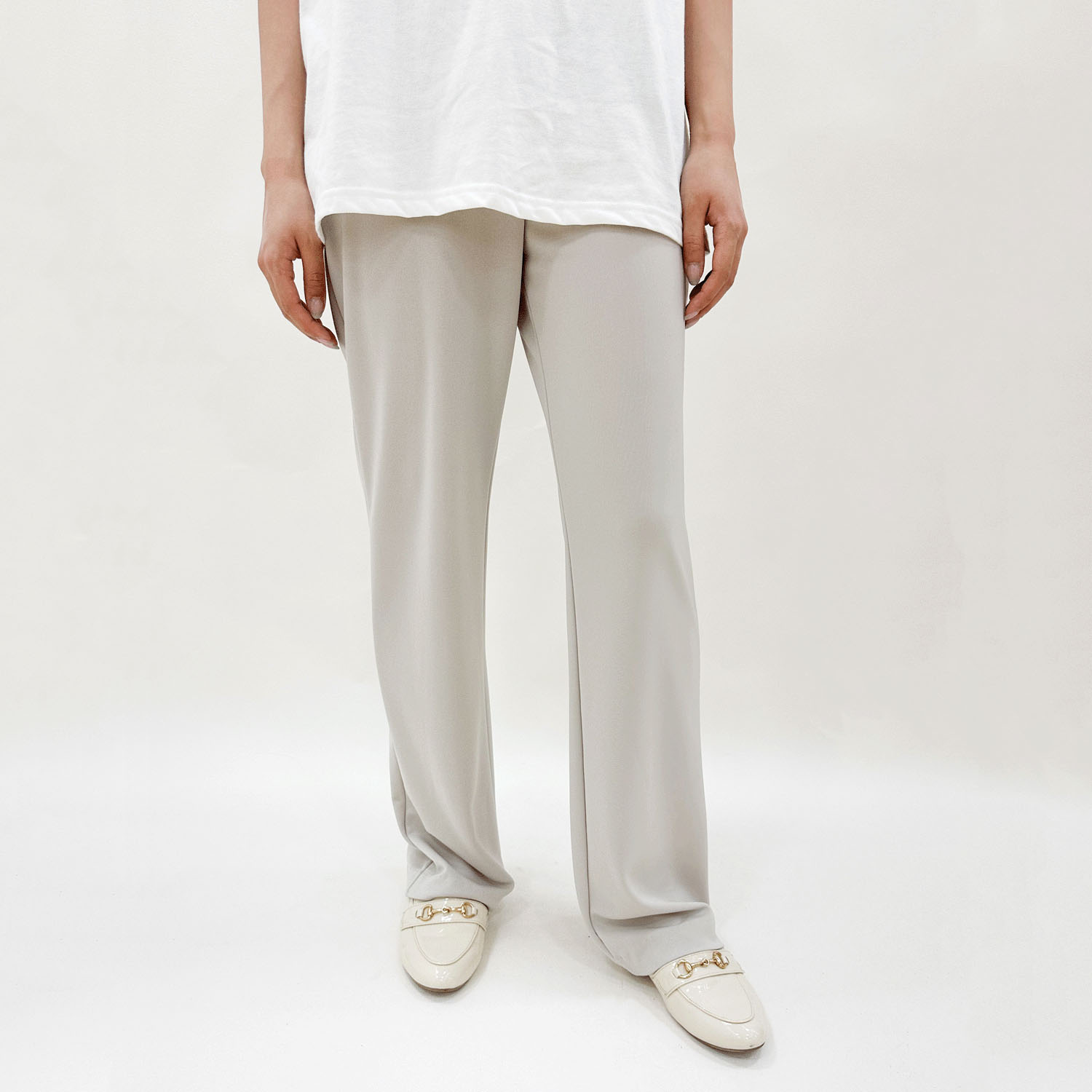 【InstaLive】ピタッツ 夏素材（ソアロン） ストレート股下72cm丈 - 画像4