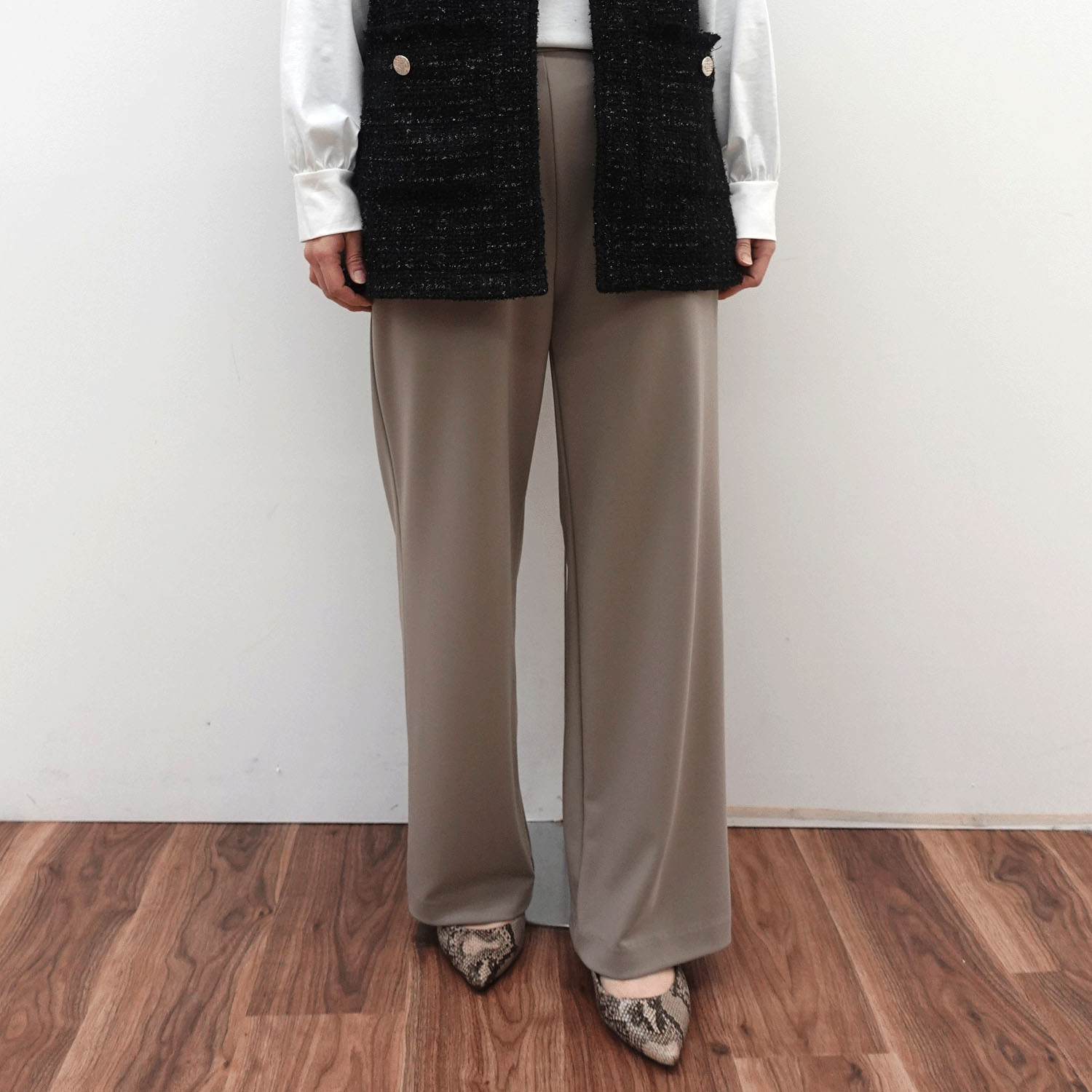 【26SS 新色追加】ピタッツ NEWゼログワイドパンツ - 画像13