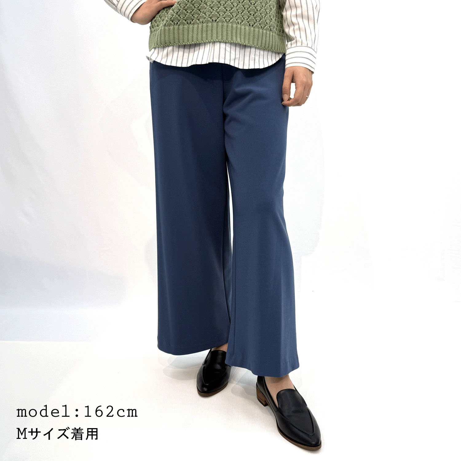 ピタッツ 通年素材（インレック）ワイドパンツ - 画像25