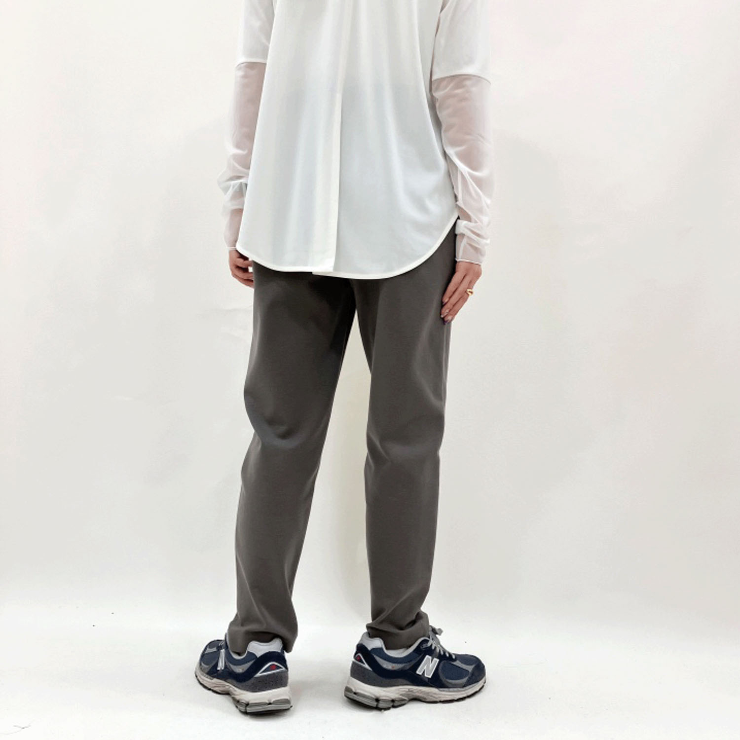 ピタッツ ネオウォームバイカラーテーパードパンツ - 画像5