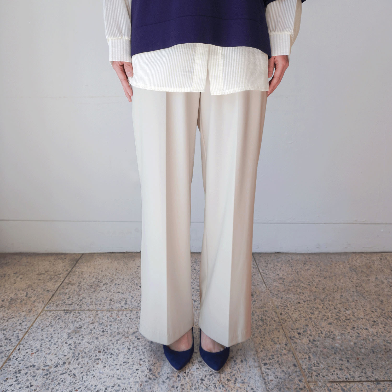 ピタッツ クールセンサー撥水ワイドパンツ - 画像11