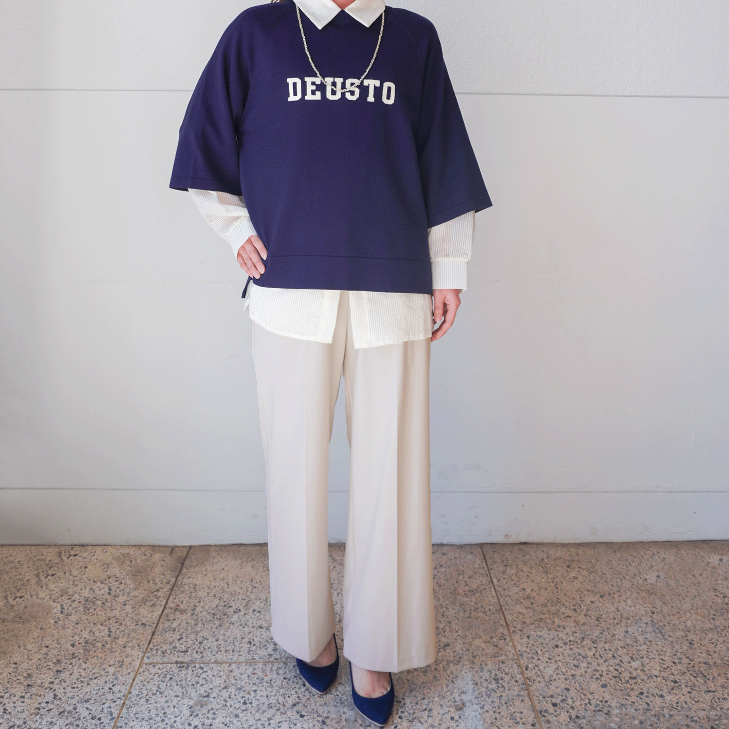 ピタッツ クールセンサー撥水ワイドパンツ - 画像9