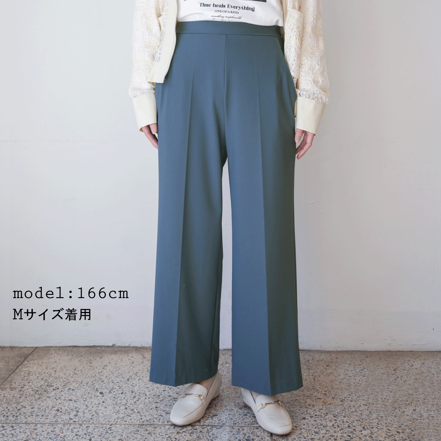 ピタッツ クールセンサー撥水ワイドパンツ