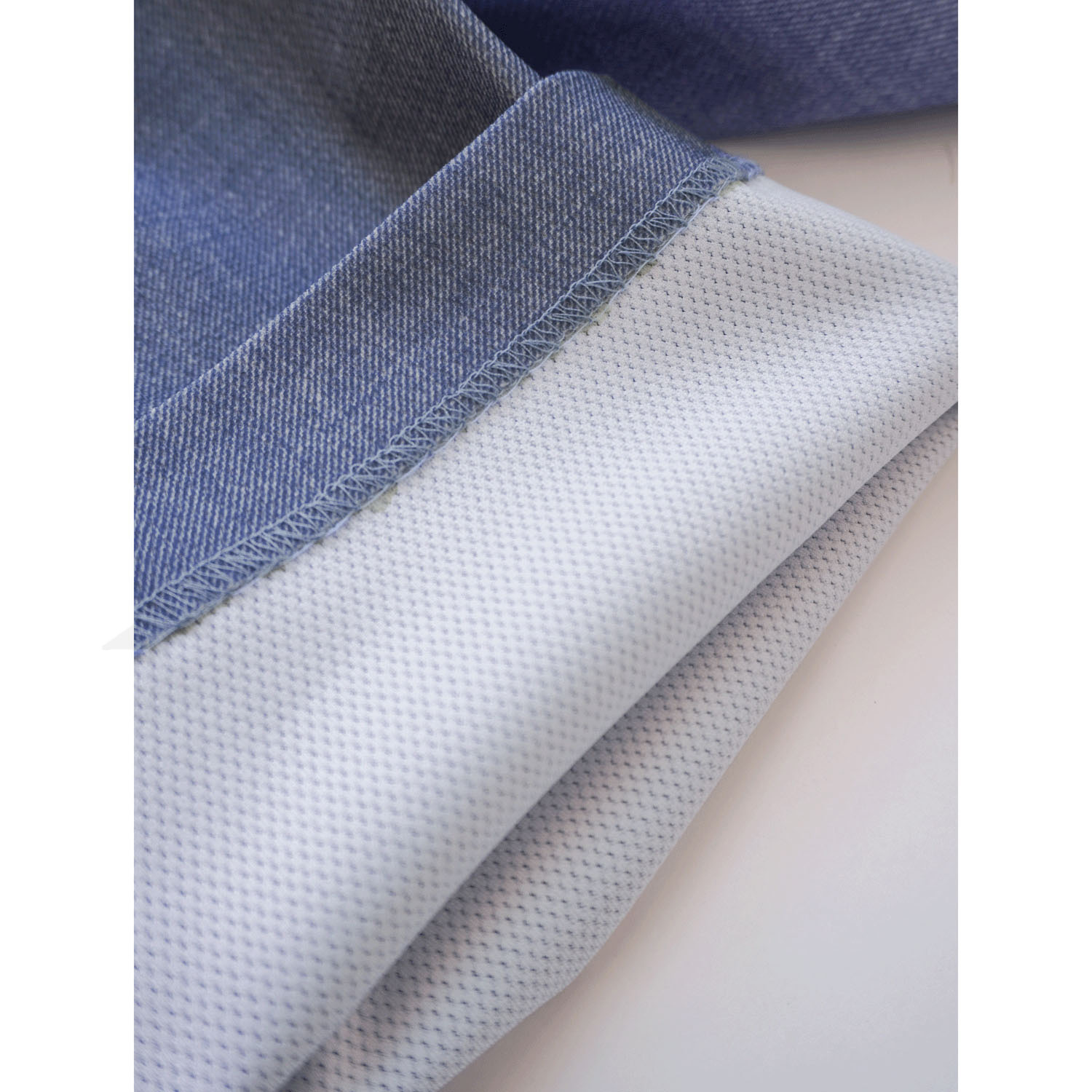 ピタッツ メッシュハイテンションデニムプリントストレートパンツ - 画像8