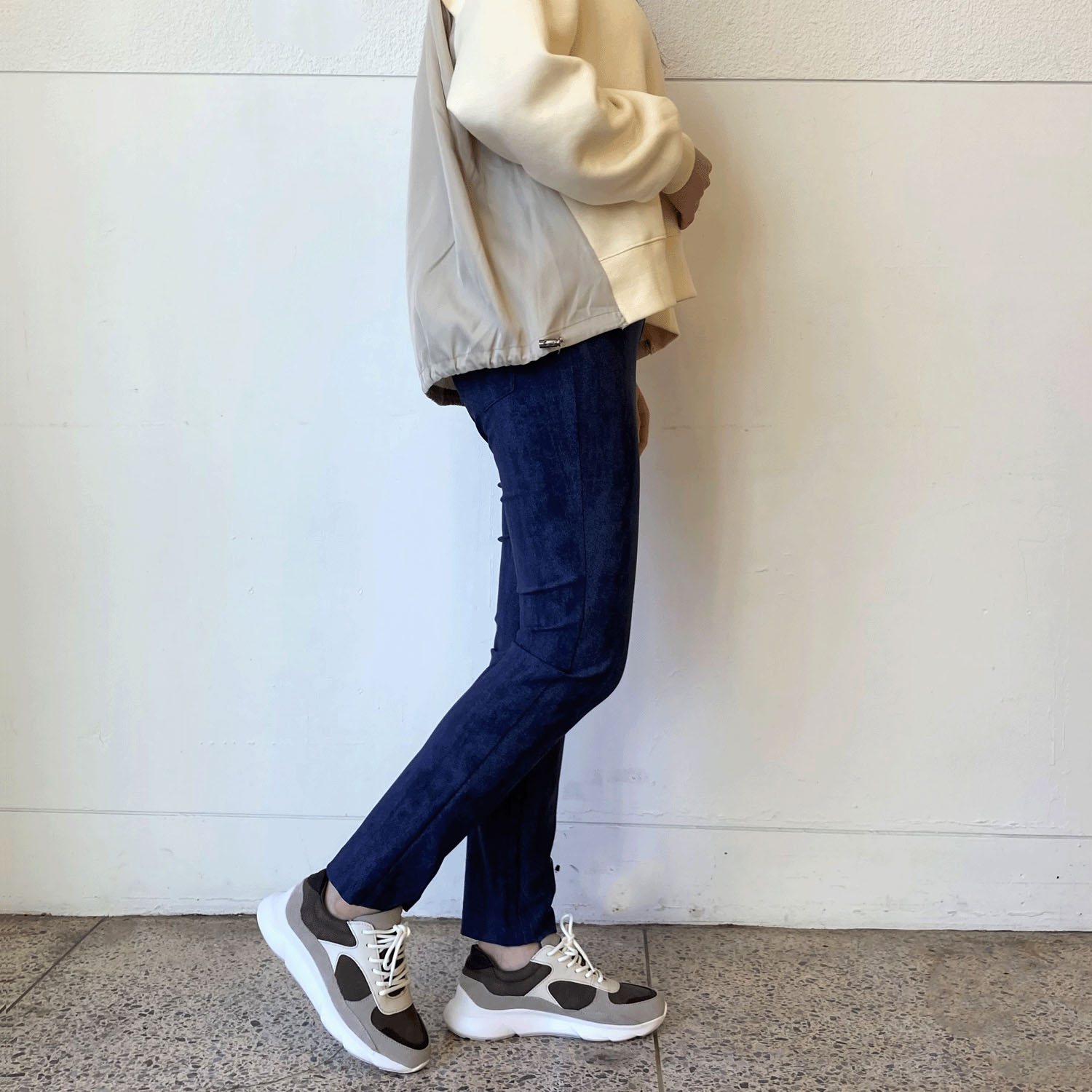 ピタッツスティックパンツ デニムプリント - 画像3