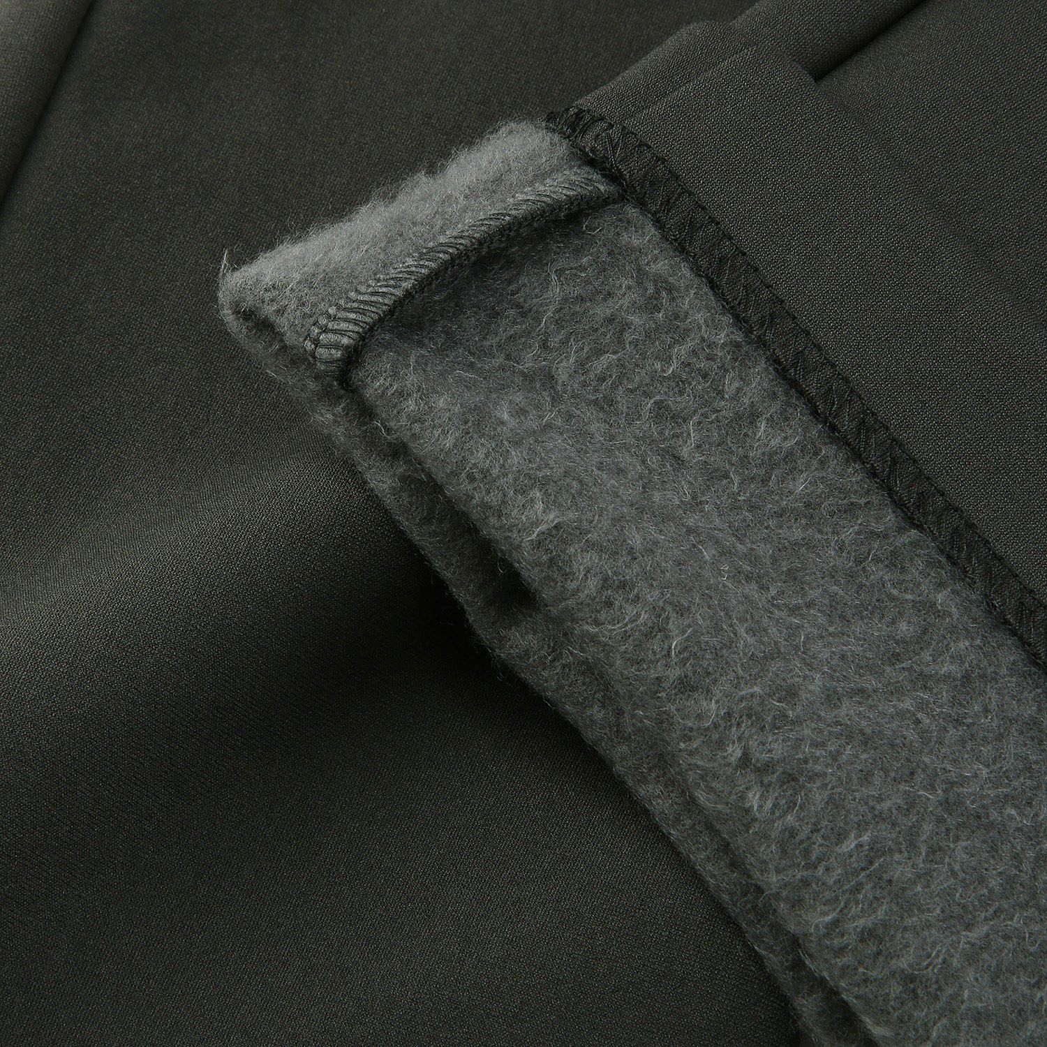 ピタッツ裏起毛 裾スリム 股下64cm丈 - 画像12