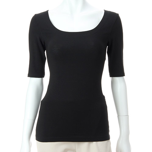 とろ～り極上インナー 汗取り付5分袖 M／L ジョワイユ - 画像3