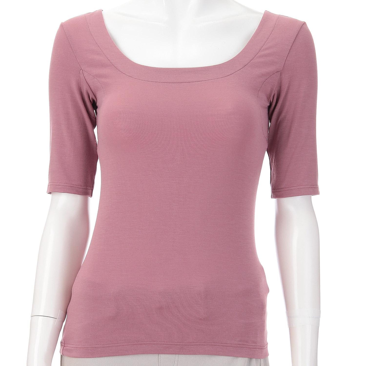 とろ～り極上インナー 汗取り付5分袖 M／L ジョワイユ - 画像7