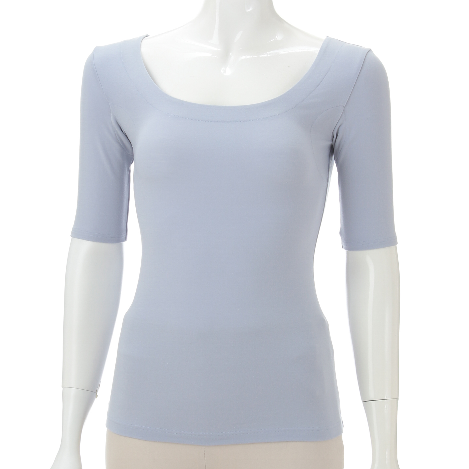 とろ～り極上インナー 汗取り付5分袖 M／L ジョワイユ