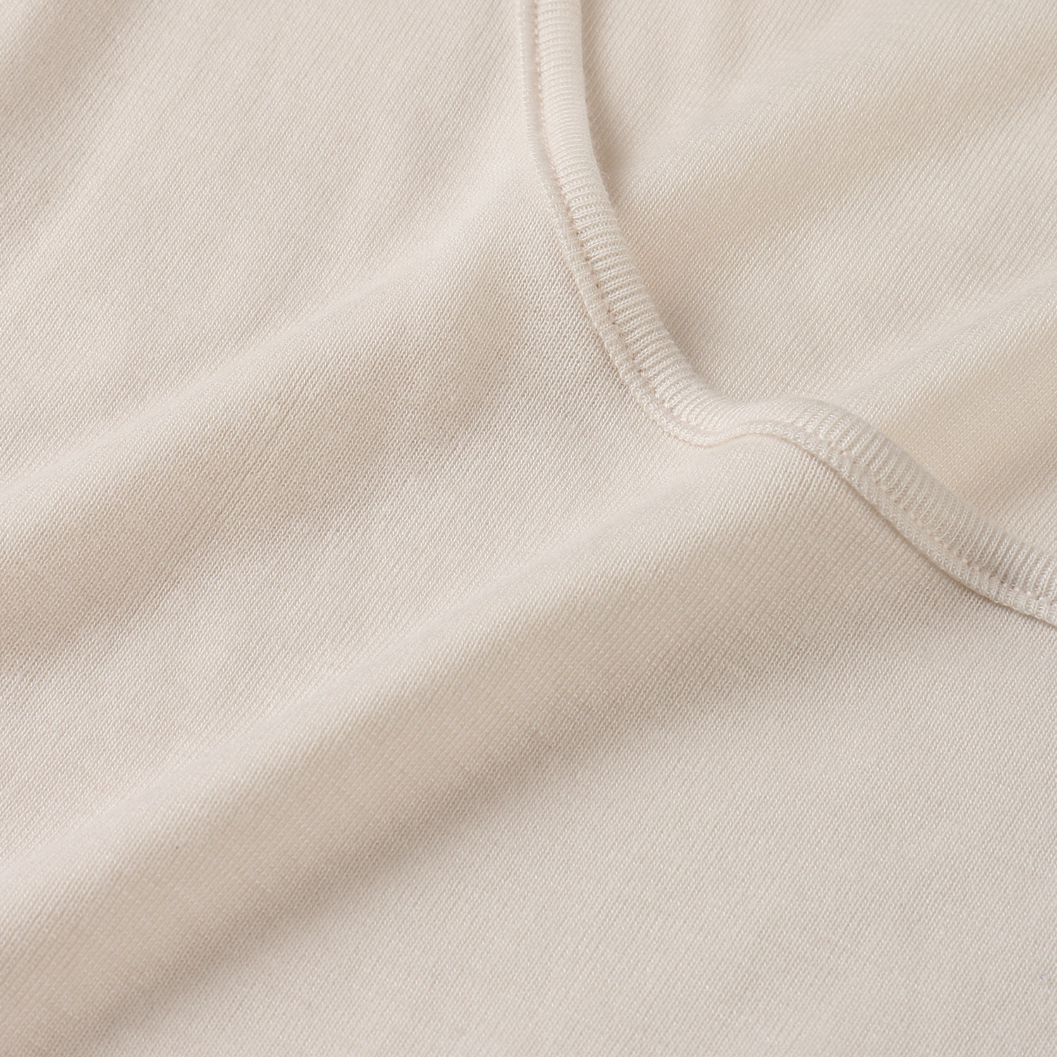 テンセル×コットン 8分袖インナー LL - 画像5