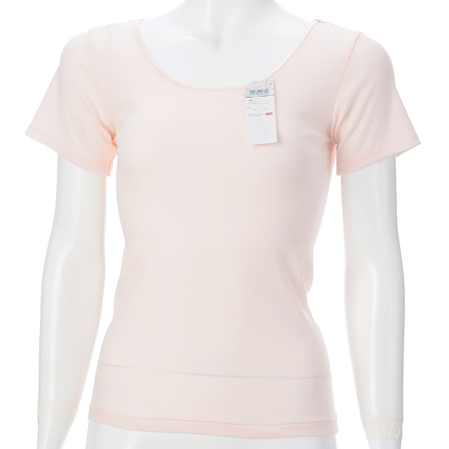 強撚コットン 三分袖インナー ML - 画像2