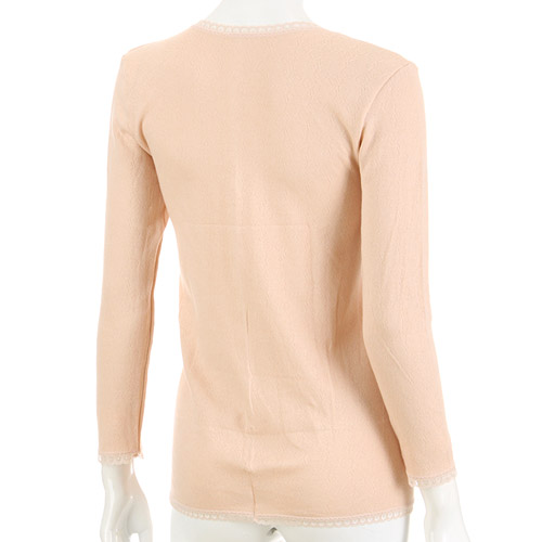 エアメリー 裏起毛8分袖インナー LL - 画像2