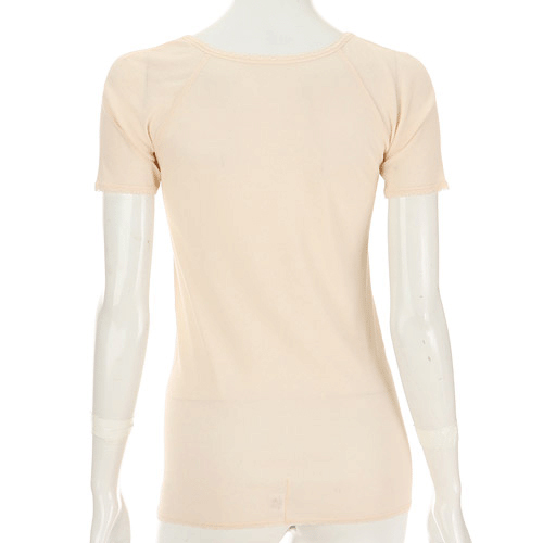 【26SS予約受付】アサメリー 細巾エステル 3分袖 インナー LL - 画像3