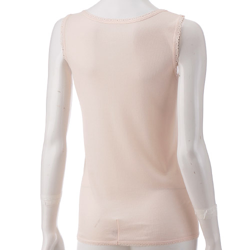 【26SS予約受付】アサメリー 細巾エステル ノースリーブ インナー - 画像2