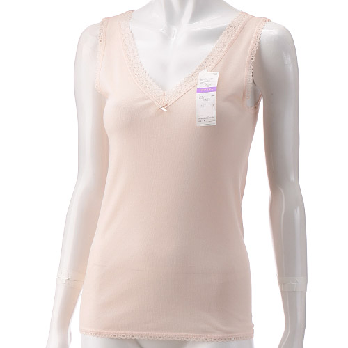 【26SS予約受付】アサメリー 細巾エステル ノースリーブ インナー