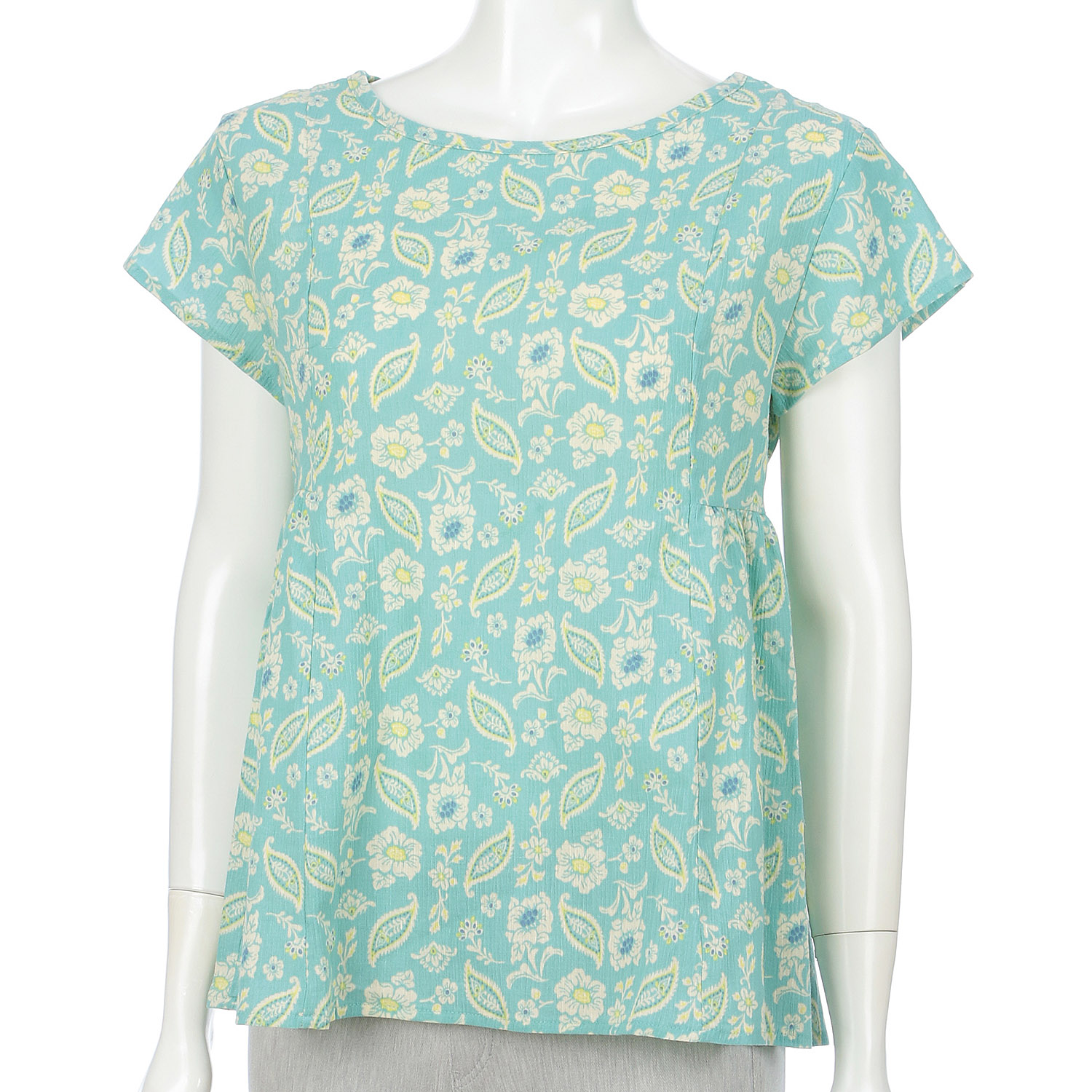 Rela＊roomカップ付きサイドギャザートップス - 画像3