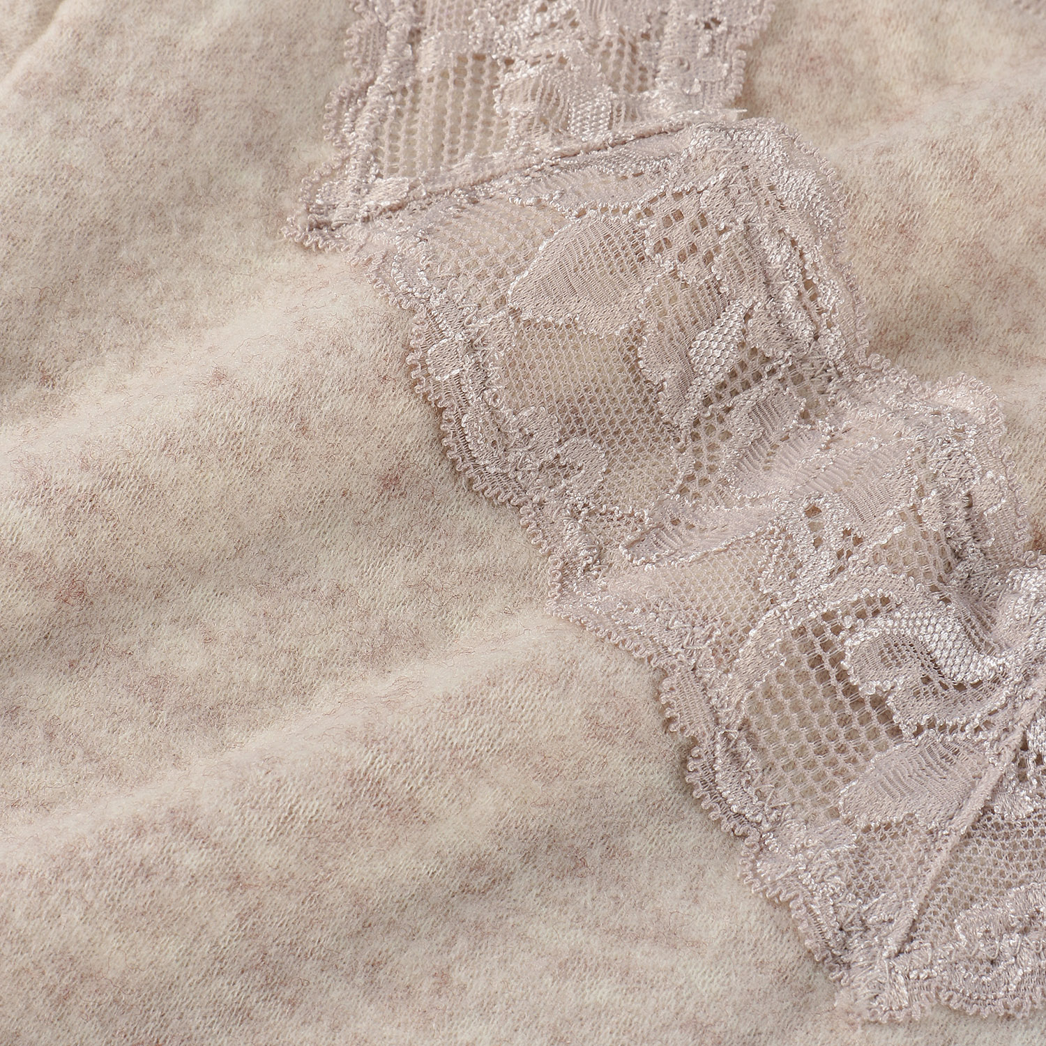 あったか両起毛ウール入8分袖インナー - 画像3