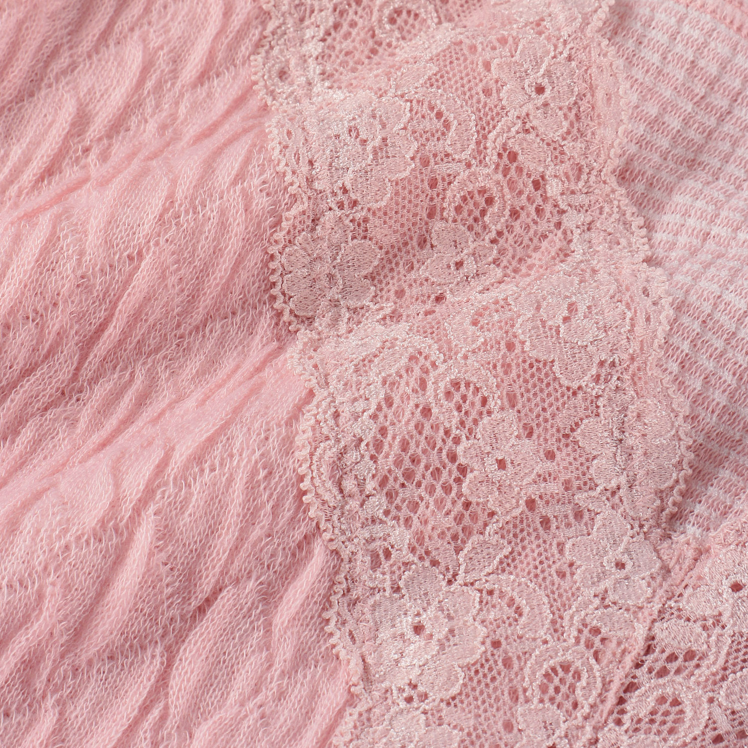 暖 ウェーブキルト8分袖インナー - 画像4