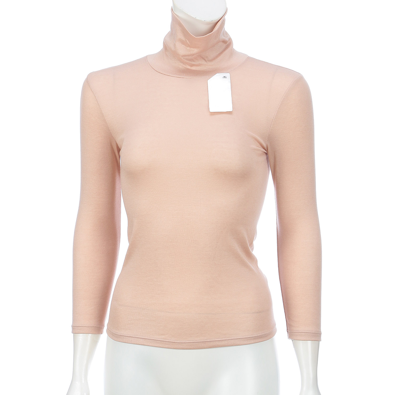 極上ハイネック8分袖LL - 画像2