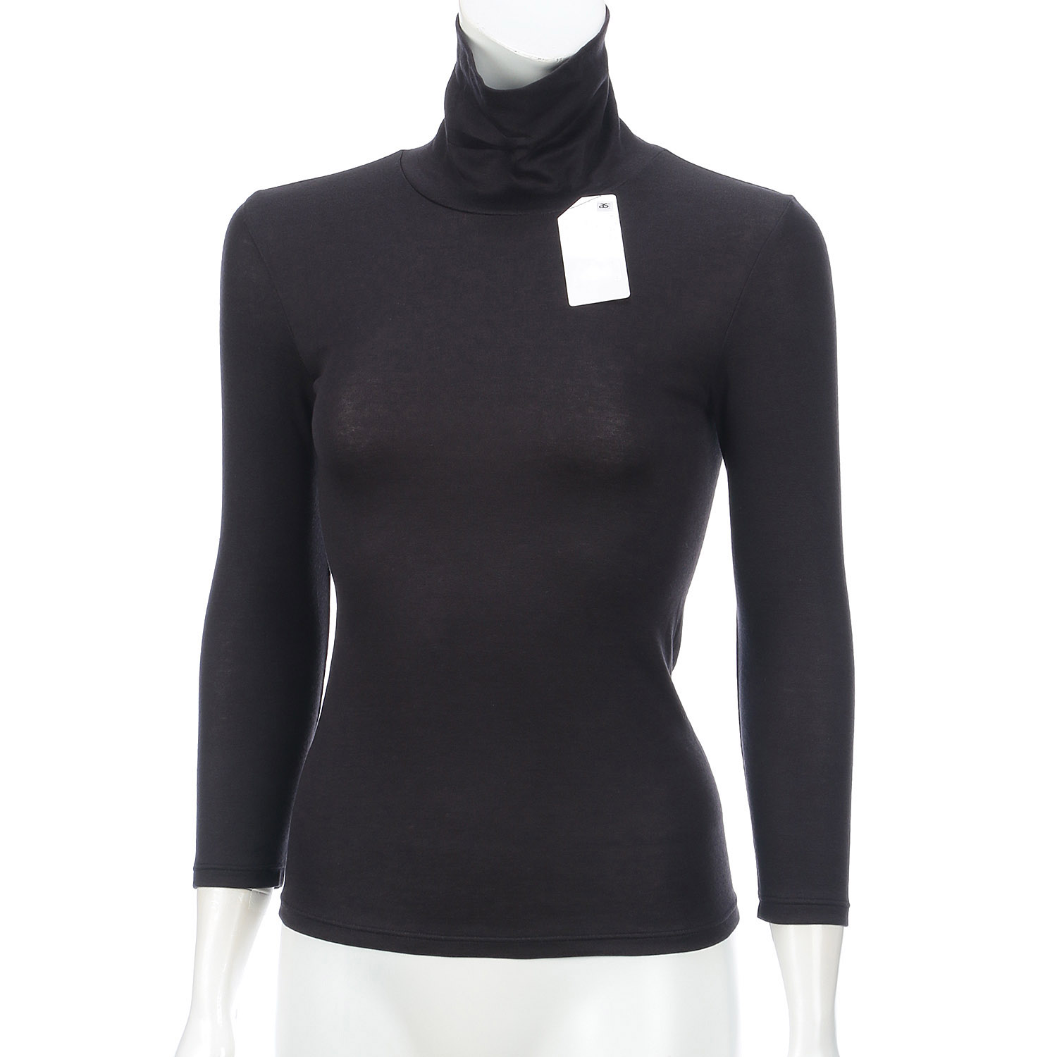 極上ハイネック8分袖LL - 画像1