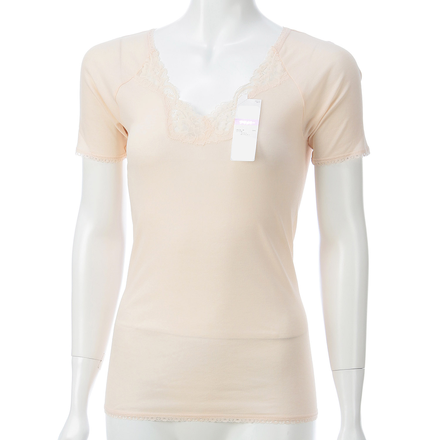 アサメリー 広巾エステル3分袖 ML