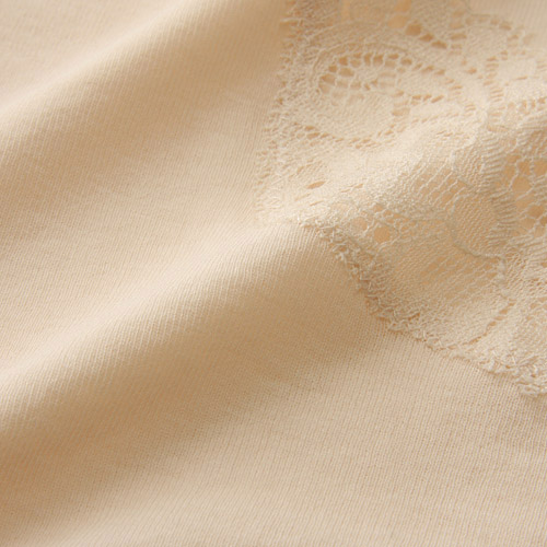 【26SS予約受付】アサメリー 広巾エステル 5分袖インナー - 画像5