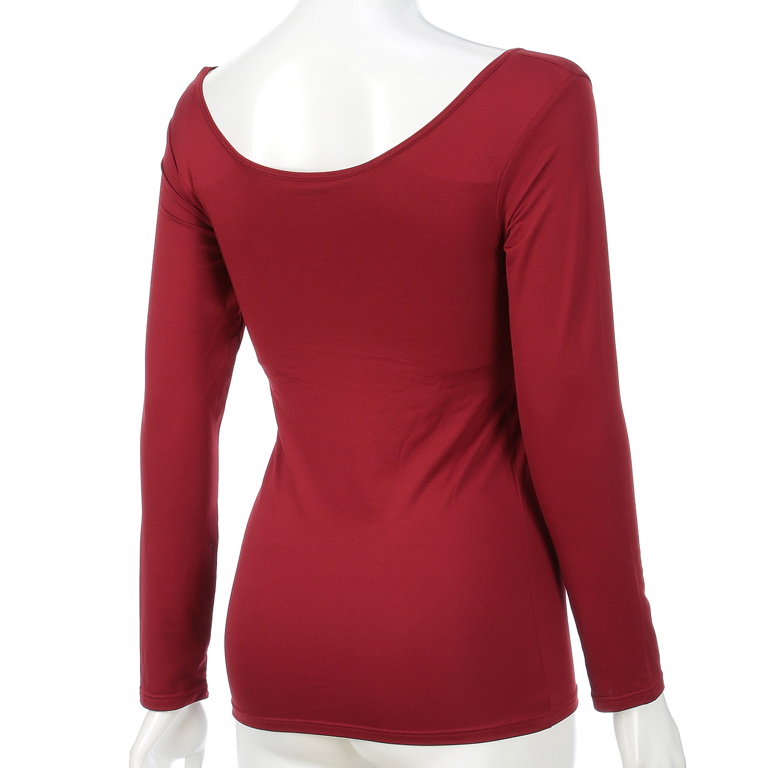 着るホカロンブラカップ付き長袖 - 画像3